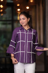 Croatia lace cotton top